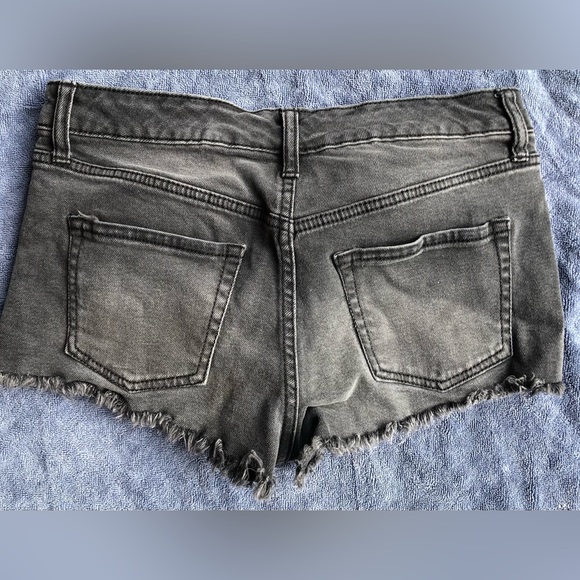 Wild Fable Low Rise Cheeky Denim Shorts - Picture 7 of 8